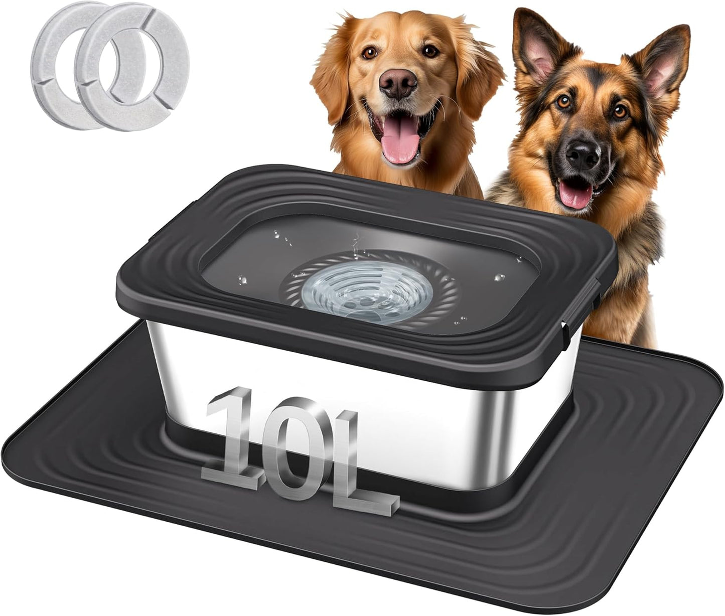 Stainless Steel Dog Water Bowl