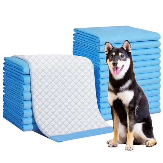 150 Count Medium ( M 24" X 24") Super Absorbent Dog and Puppy Training Pads, Pet Diaper Pee Pads