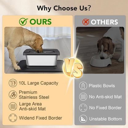 Stainless Steel Dog Water Bowl